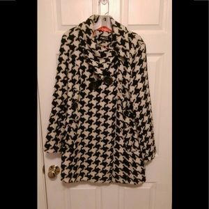 Houndstooth Peacoat